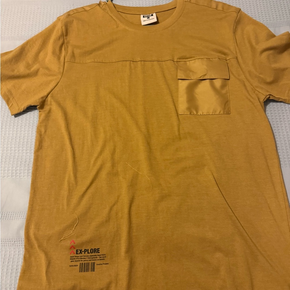 Men's Tan T-Shirt